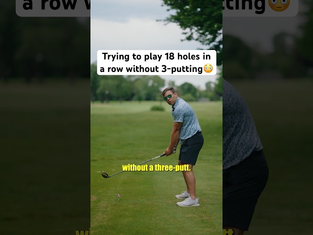 This one is for the baby 👶🏼🏌️‍♂️ #golf #no3putts #challenge