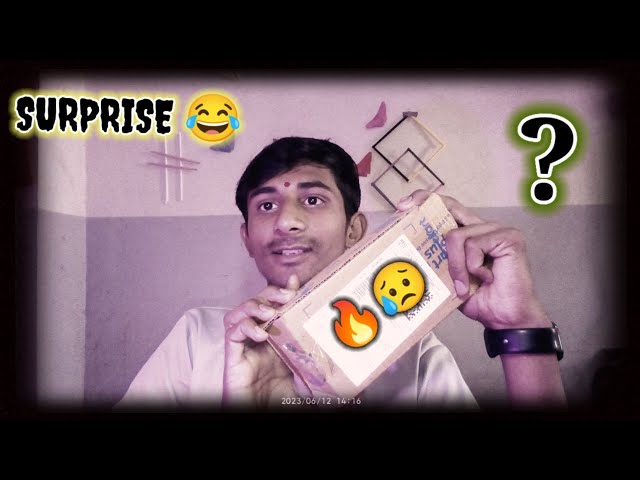| finally parcel aa gaya 😥Naya mic le liya 🥲#youtubevideo