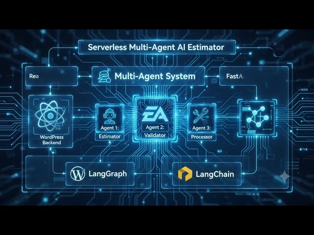 Building a Serverless Multi-Agent AI Estimator with LangGraph, FastAPI & Gemini 3.7 Flash