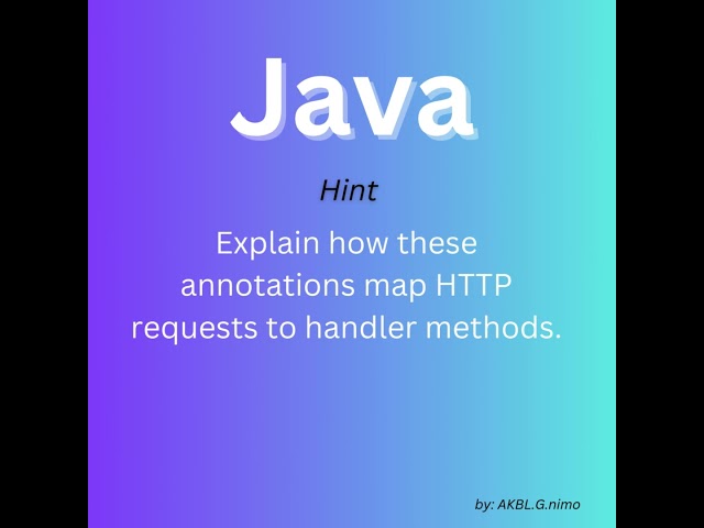 Java Spring Boot Interview Question