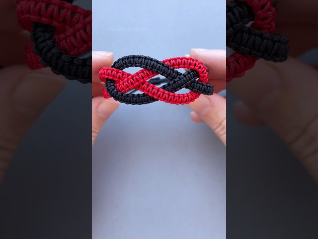 Only One Knot to Make This Bracelet #diy #bracelet #macrame