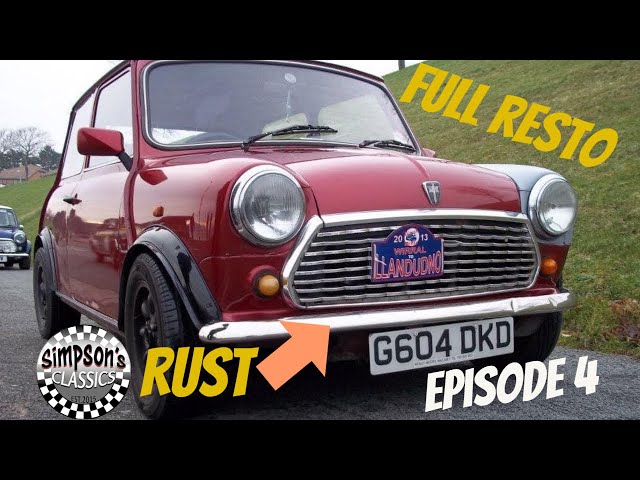 Classic Mini Restoration 1989 Episode 4 - Subframe Mounts