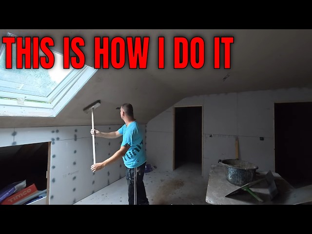 Inside Our New Build Plastering Job — Loft Rooms Shown From Start to Finish