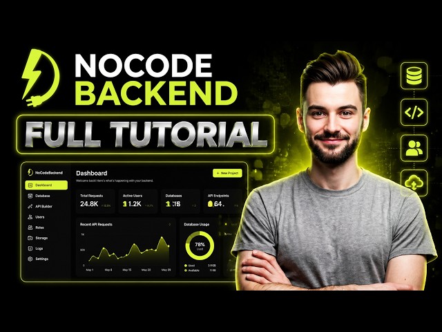 NoCodeBackend Full Tutorial for Beginners 2026 (Step by step)