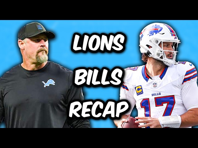 Detroit Lions Vs Buffalo Bills Live Recap