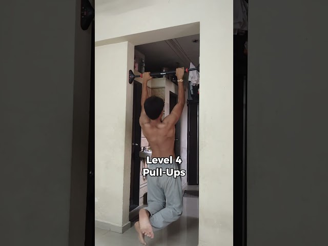 Pull-Ups level 1 to 10 💀🔥| Slovic Pull-Ups Bar | #calisthenics #shorts #slovic