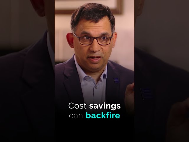 Cost Savings Can Backfire