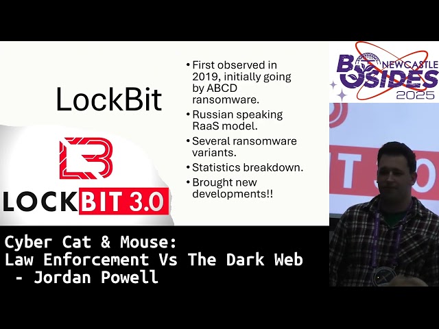 Cyber Cat & Mouse: Law Enforcement Vs The Dark Web - Jordan Powell