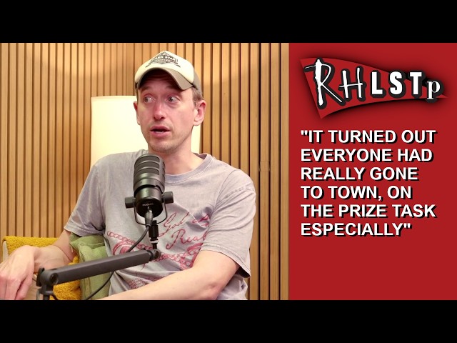 John Robins on his Taskmaster success and Champion of Champions failure - from RHLSTP 624