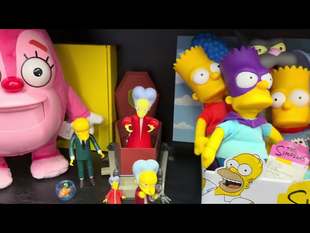 All of my Simpsons JAKKS Pacific items
