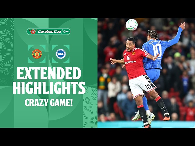 MAN UTD SHOCK! | Manchester United v Brighton extended highlights