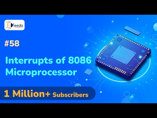 Interrupts of 8086 Microprocessor - 8086 Microprocessor - Microprocessor