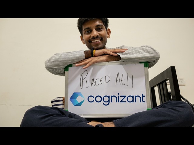 Got Placed in Cognizant! 🎉 | Complete Selection Process & Interview Experience