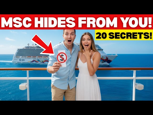 MSC Cruises: 20 Things They Don’t Explain Until You’re Onboard!