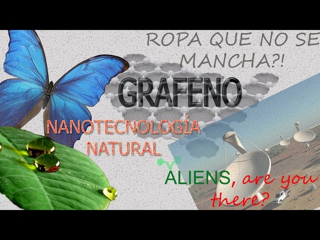 Ropa que NO se MANCHA! GRAFENO, Exoplanetas, Nanotecnología natural | PÍLDORA de ciencia #1