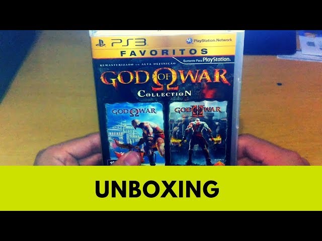 God of War Collection - PS3 Unboxing