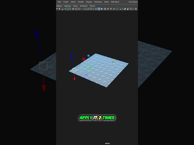 Mastering 3D Modeling in Maya 🔥 | Maya 3D Workflow #Shorts