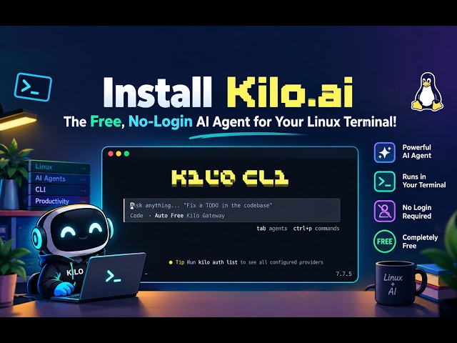 Install Kilo ai – The Free, No Login AI Agent for Your Linux Terminal!