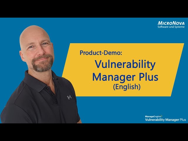 Vulnerability Manager Plus – Product Demo (English)