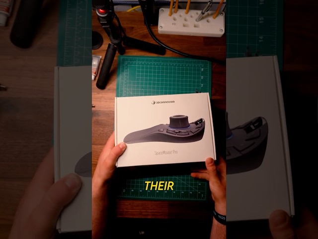 @3Dconnexion SENT ME THIS! #fyp #unboxing #3d #3danimation #3dprinting #design #tech #animation