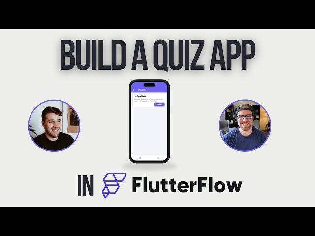 How To Make a Quiz App using FlutterFlow!