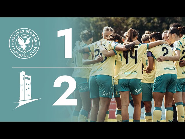 HIGHLIGHTS | Halifax Women vs Huddersfield Town Women