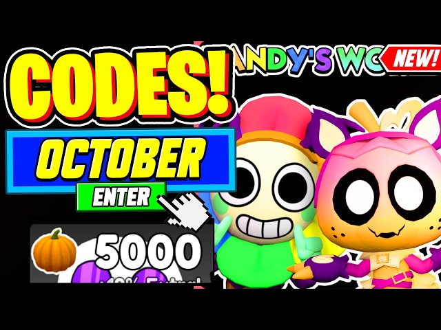 ⚠️New⚠️ ALL WORKING CODES For Dandys World October 2026 - Roblox Dandys World Codes 2026