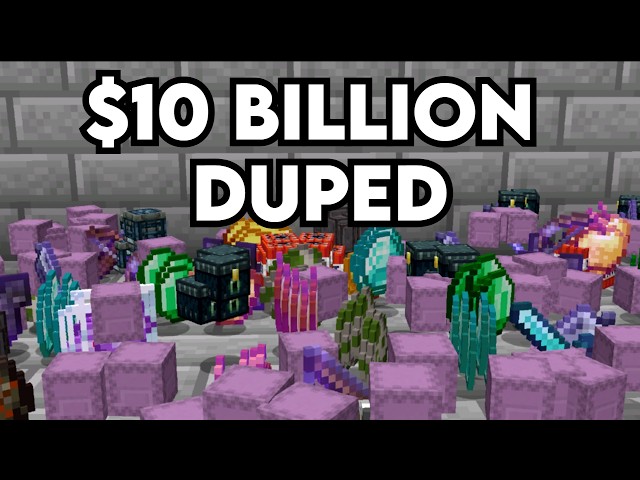 Duping on a Pay-To-Win Minecraft Server (OWNER RAGED)
