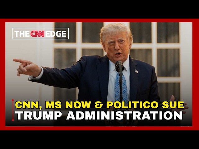 Trump Vs Media | CNN, Politico & MS NOW Sue Trump Over White House Ban | US News | N18G
