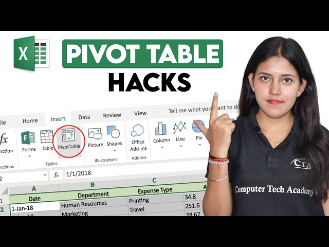 Amazing Excel Pivot Table Tricks | Work Faster and Easier! | Computer Tech Academy
