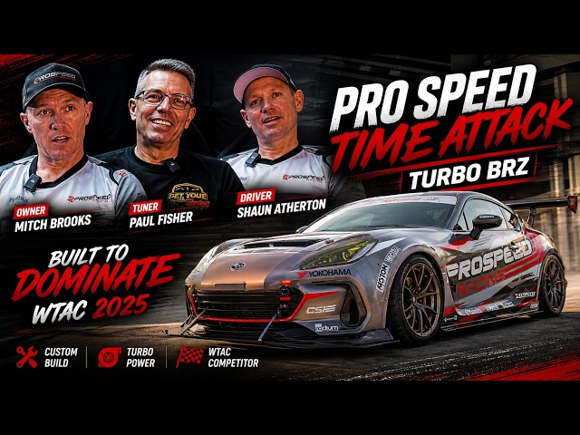 🔥PROSTEED Turbo BRZ Build | Mitch Brooks, Paul Fisher & Shaun Atherton Interview