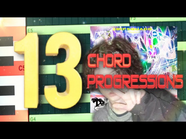 top 13 chord progressions (bladee, ripsquad, pitfall, hyperpop, digicore)