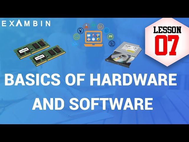 Basics of Hardware and software | Computer Awareness Lesson - 7