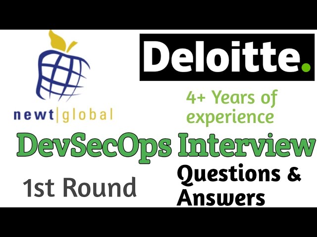 GCP DevSecOps Engineer Interview with Newt Global-1st Round Questions &Answers #devsecops #interview