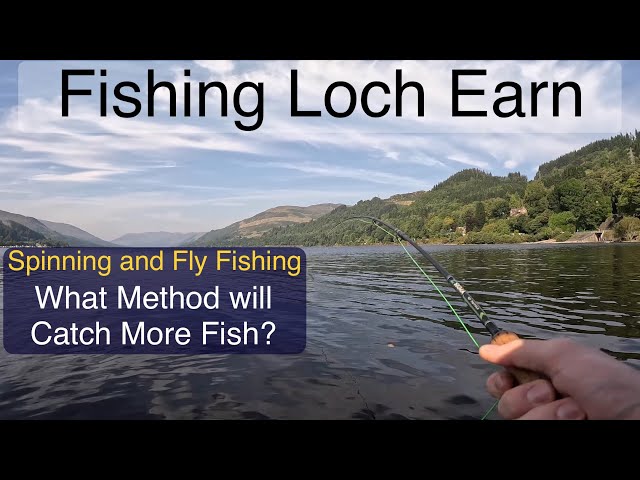 Loch Earn - Spinning and Fly Fishing - Nice mix of Wild and Stocked Trout
