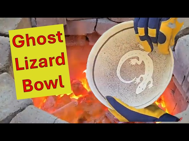Making and Firing a Ghost Lizard Bowl (Jeddito Style)
