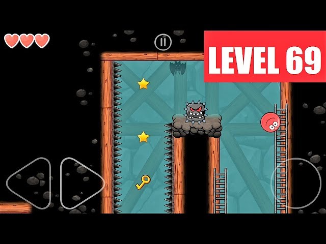 Red Ball 4 level 69 Walkthrough / Playthrough video.