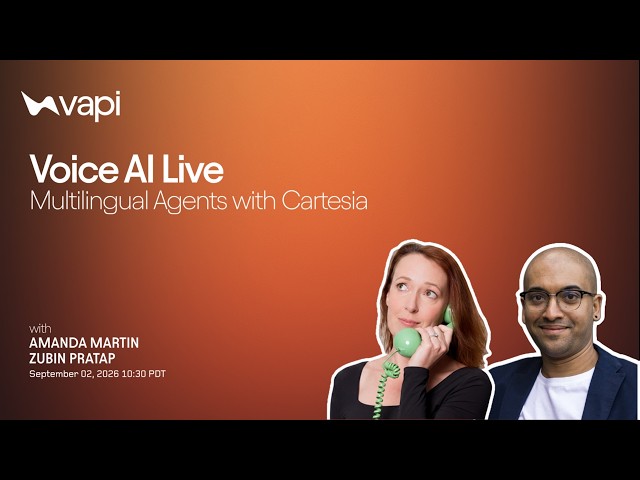 Voice AI Live: Multilingual Agents with Cartesia