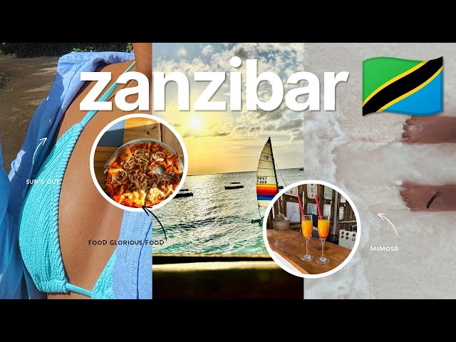 i went to the BEACH… for the FIRST TIME in my life | Zanzibar 🌊🇹🇿
