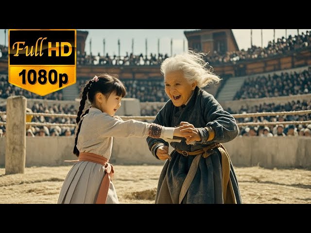 The old woman thought she was the best in kung fu, but she was defeated by the girl with one move!