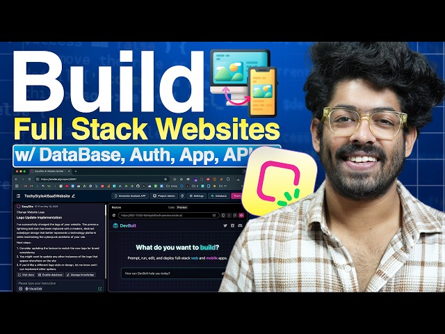 Build A Full Stack Website With Database Using AI - EasySite AI Tutorial