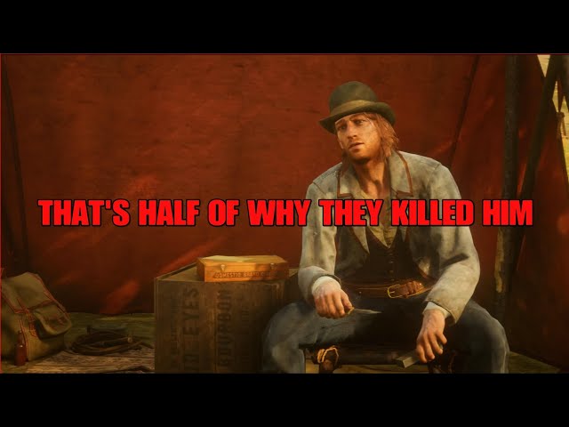 Nothing but a parasite - Rdr2