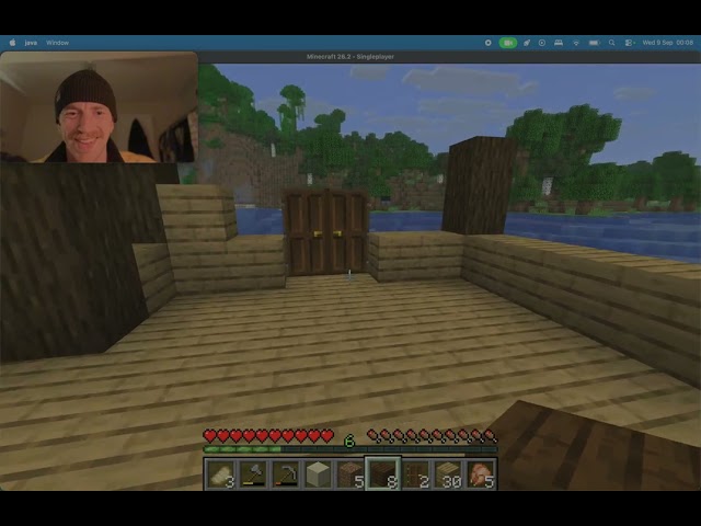 Starting to build my minecraft empire!!