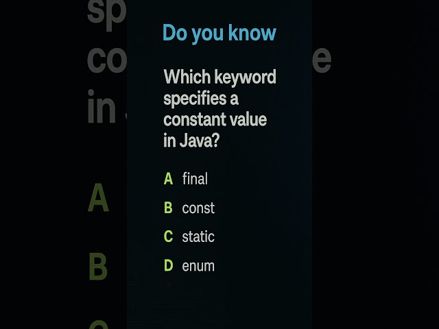 Java Challenge: Do You Know This Keyword? #Java #CodingQuiz #Programming #Shorts #quiz #JavaBasics