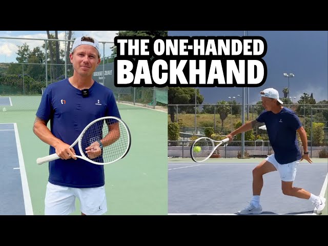 Master the One-Handed Backhand with ATP Coach Adri
