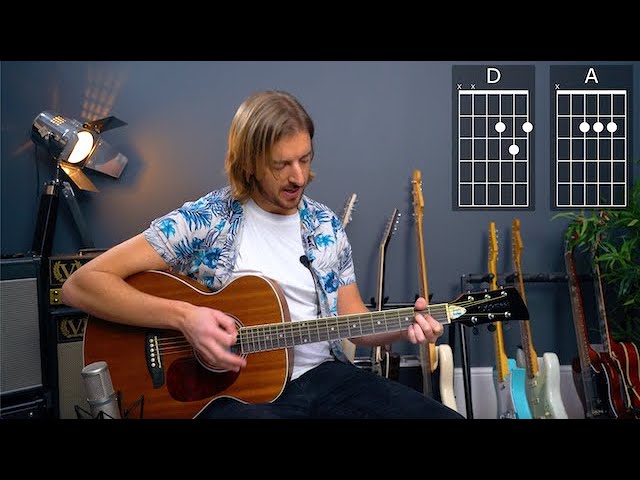 Acoustic Guitar Day 4 - A new two chord wonder (Ad free)