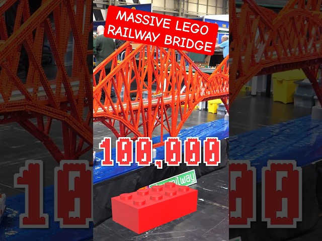 MASSIVE LEGO Railway Bridge!!! 🤯 #lego #trains