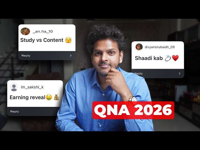 QNA 26' : Residency, YouTube, Money & My Engagment | Dr. Anuj Pachhel