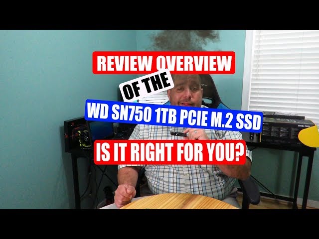 Review overview of the WD Black SN750 1TB NVMe PCIe M.2 SSD WDS100T3X0C