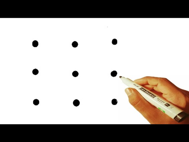 Kaaba Drawing Tutorial | How To Draw Kaaba With 3×3 Dots Easy | Art Video l Very easy kabba drawing.
